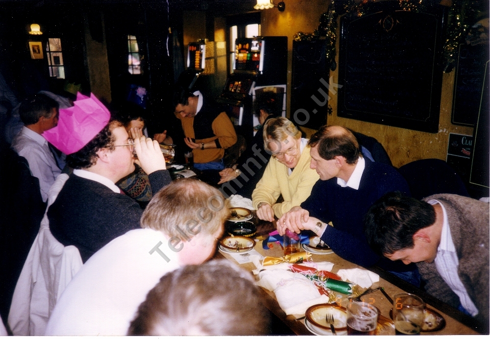 Cambridge Xmas meal 1991 003